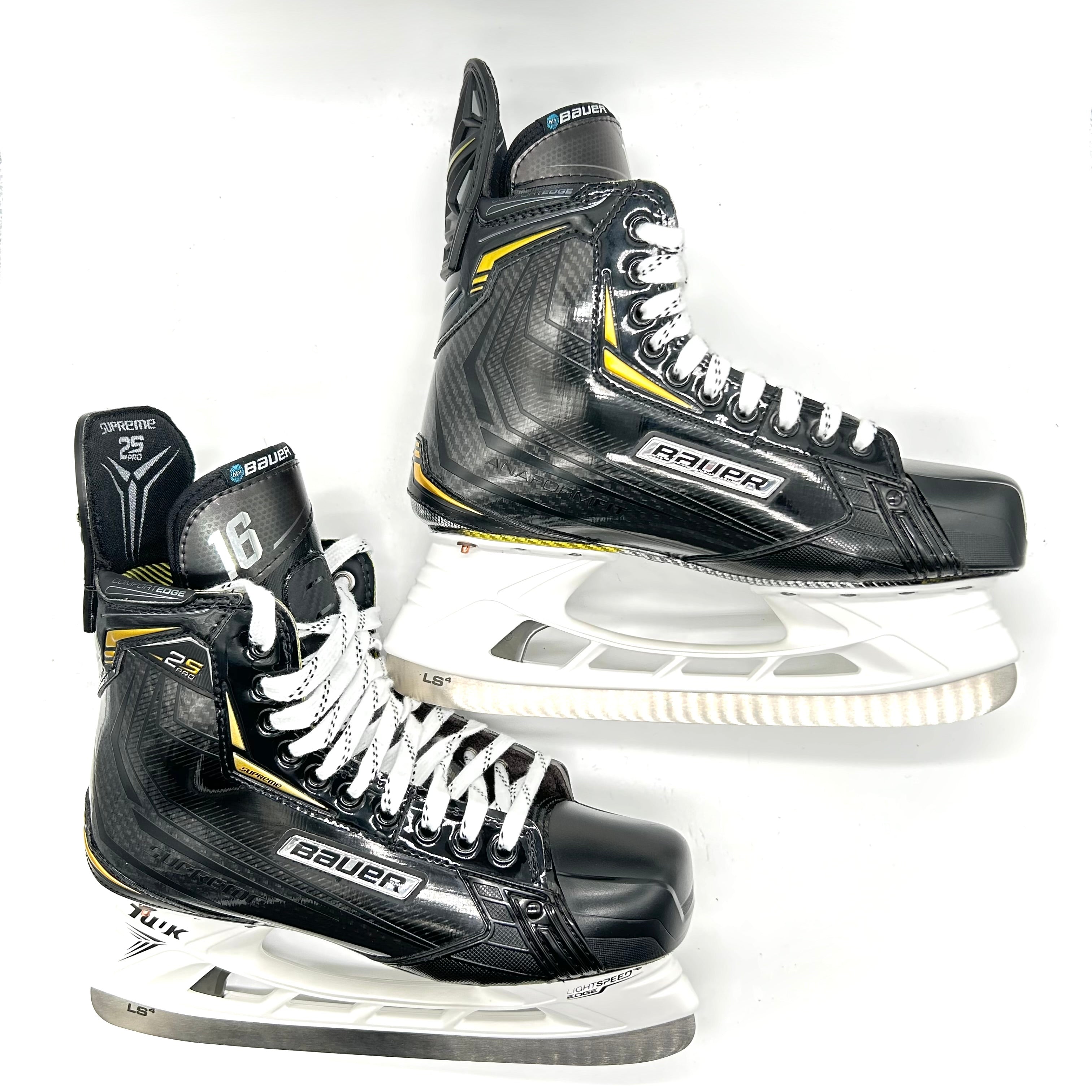 Bauer Supreme 2S Pro - Patins de hockey Pro Stock - Taille L9.25 R9D